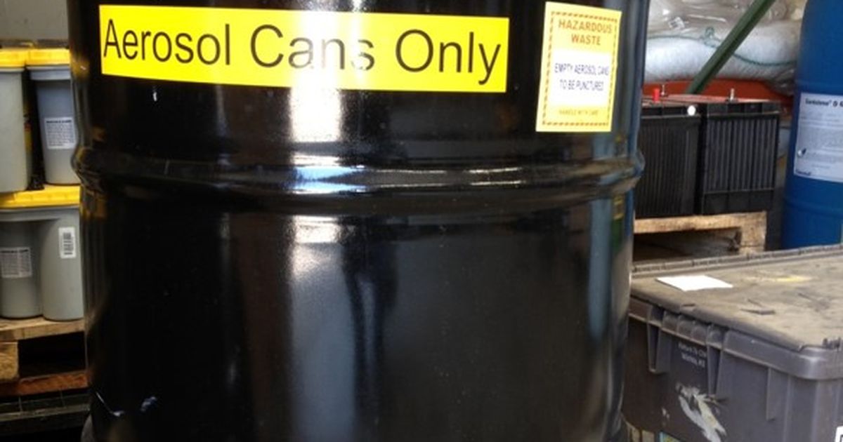 EPA Finalizes Aerosol Can Universal Waste Regulation
