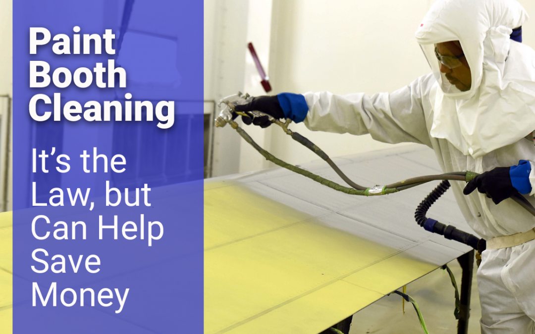 Paint Booth Cleaning: It’s the Law, but Can Save You Money