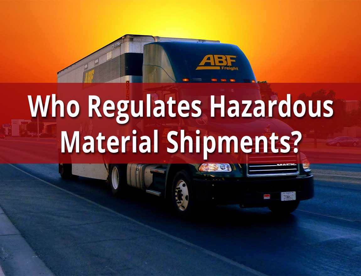Who Regulates Transportation of Hazardous Materials? iSi Environmental