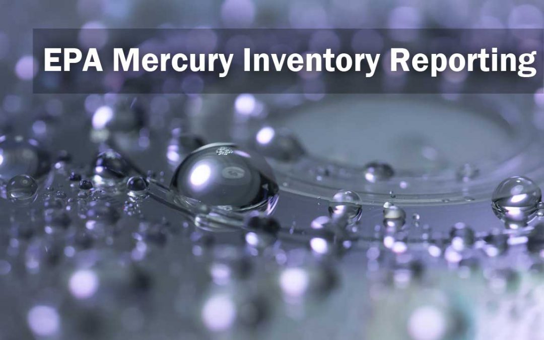 EPA’s Mercury Inventory Report Due July 1