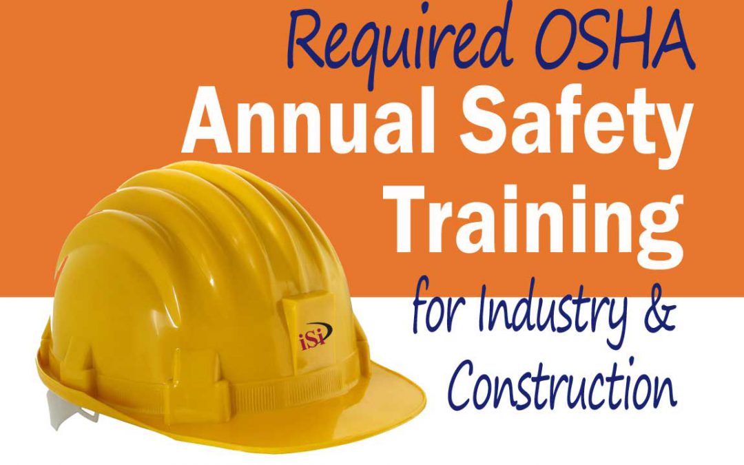 Which Annual Safety Training Requirements Should You Add to Your Calendar?