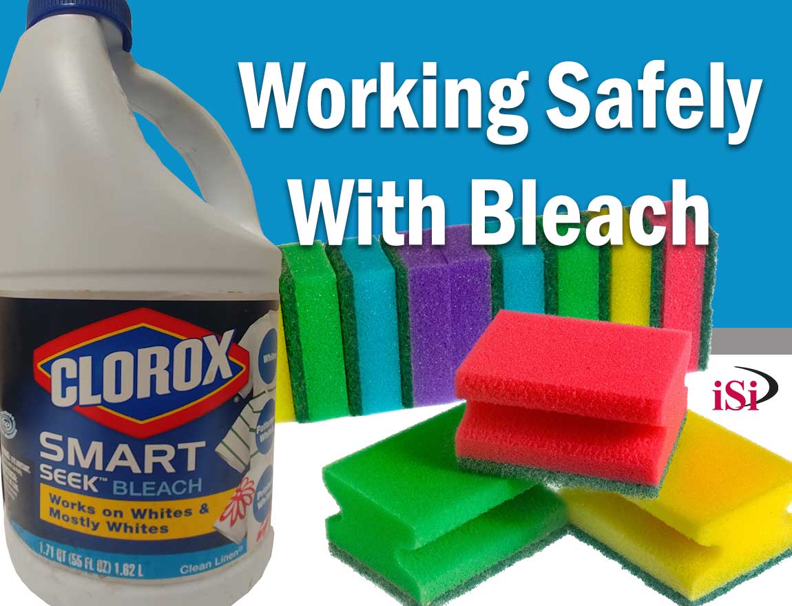 working safely with bleach