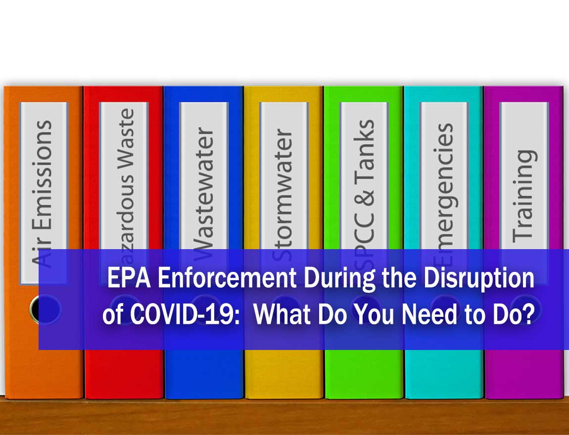 photo to represent EPA's enforcement during the COVID-19 disruption of business