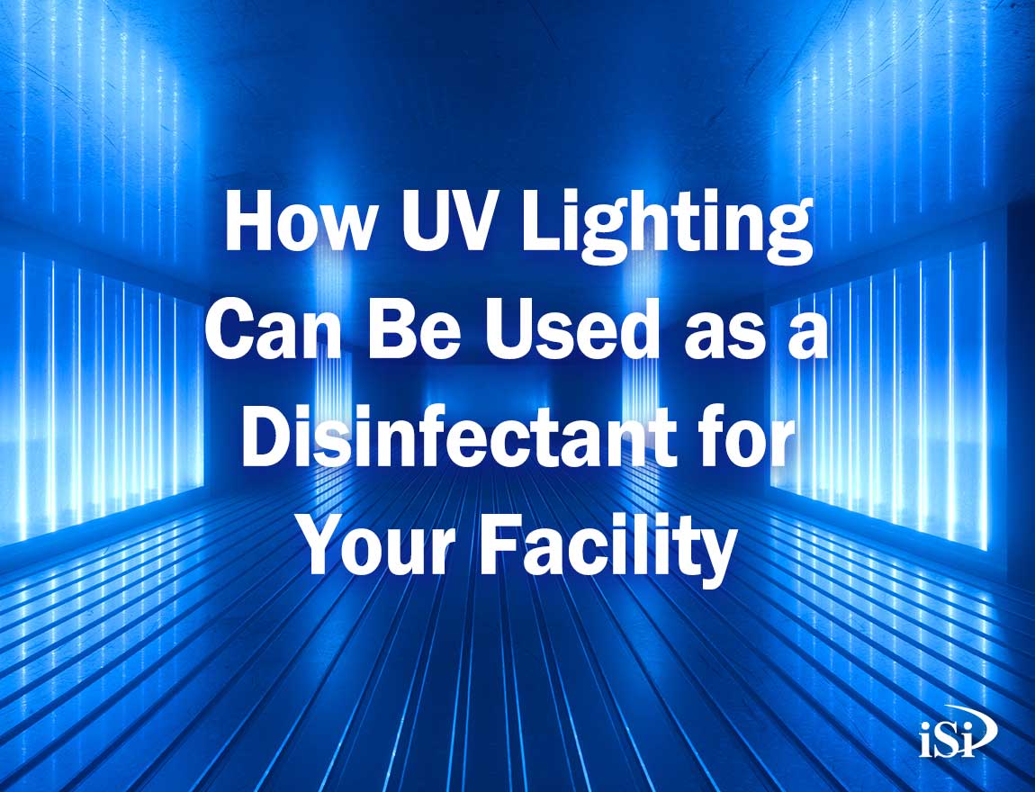 Photo about UV lighting as a disinfectant
