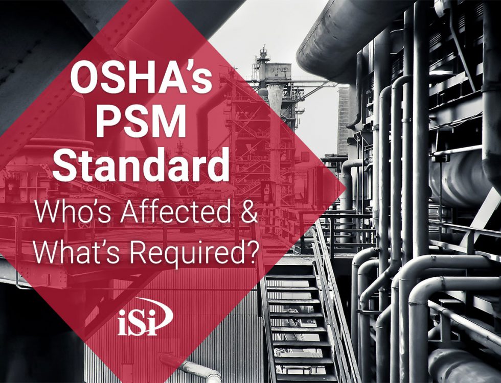 PSM Training | OSHA Process Safety Management Elements | ISI Environmental