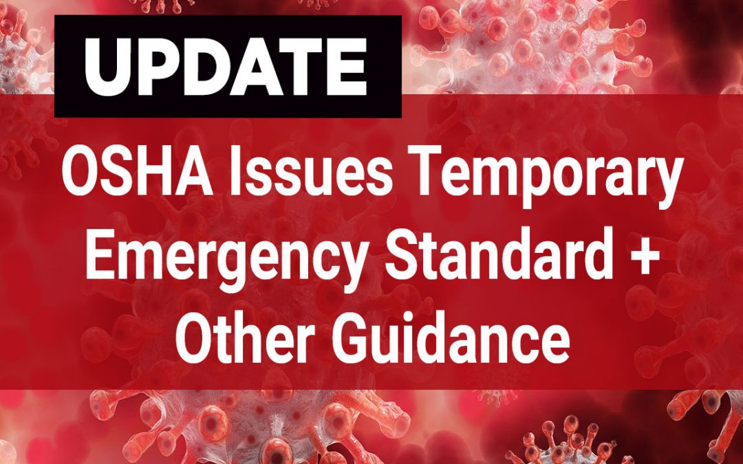 OSHA Issues Emergency Standard for COVID