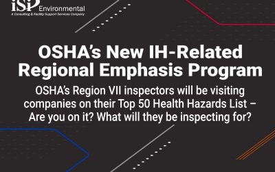 Health Hazard OSHA Regional Emphasis Program Looks at Industrial Hygiene-Related Issues