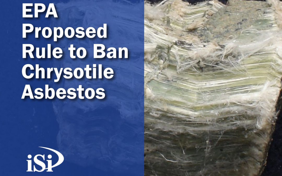 EPA Proposes Ban on Chrysotile Asbestos Still in Use Today
