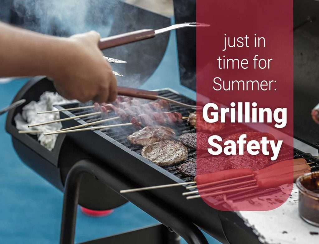photo representing grilling safety