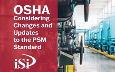 OSHA Considering Changes and Updates to the PSM Standard