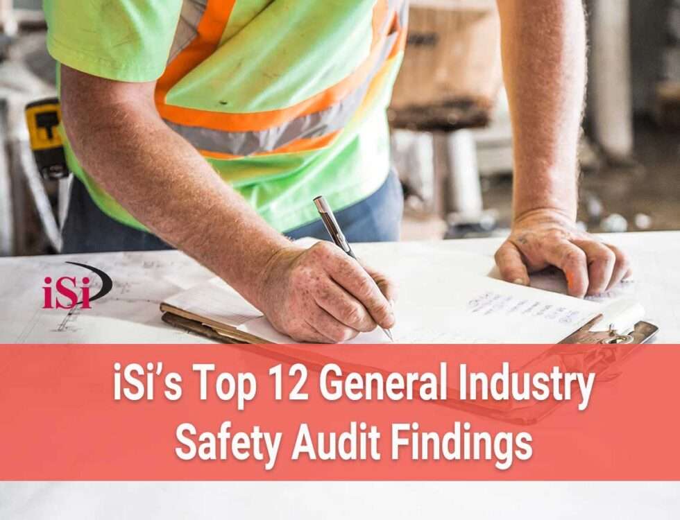 iSi's Top 12 General Industry Safety Audit Findings
