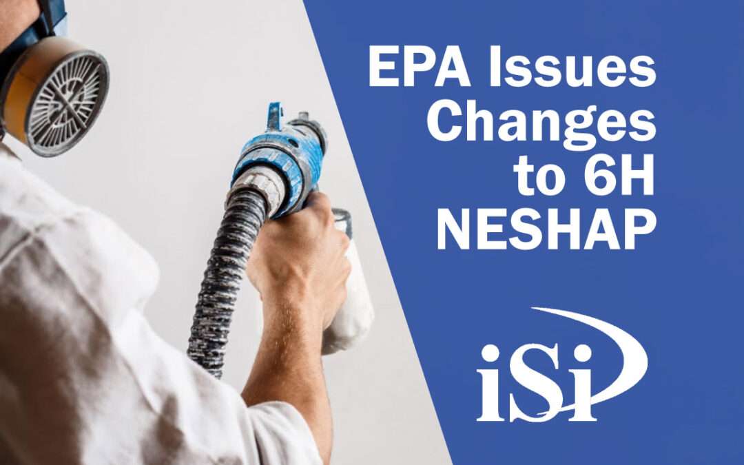 EPA Issues Changes to 6H NESHAP for Paint Stripping & Surface Coating