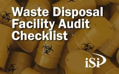 Waste Disposal Facility Audit Checklist