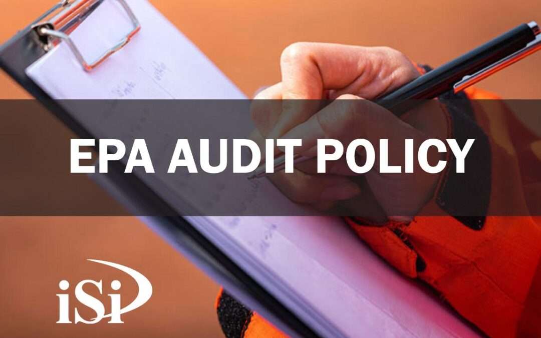 Environmental Protection Agency (EPA) Audit Policy