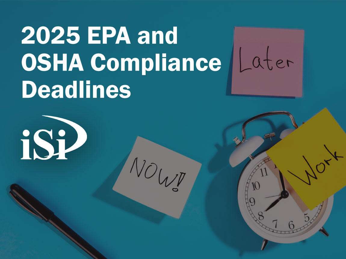 photo representing EPA and OSHA compliance deadlines for 2021
